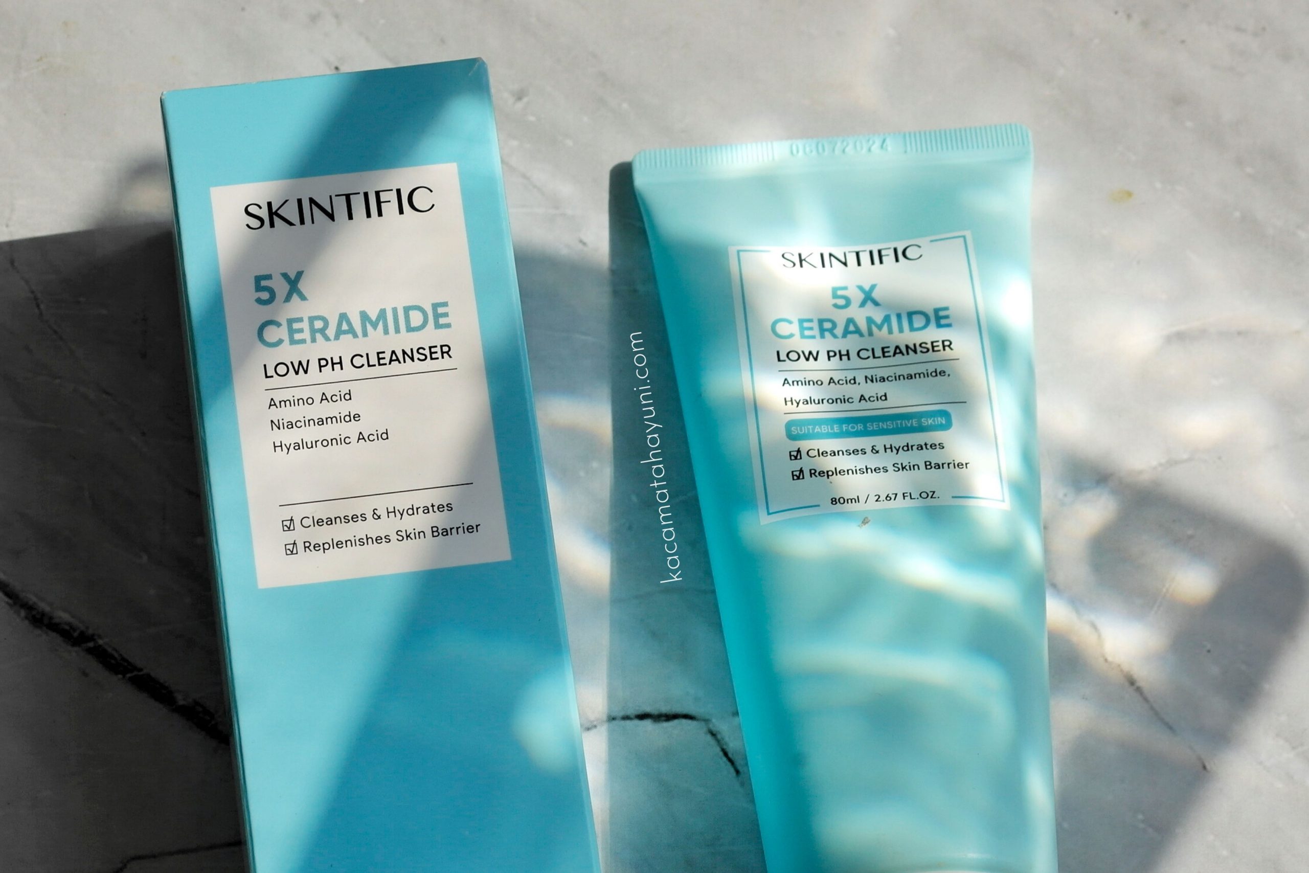 Mengatasi masalah kulit kusam, iritasi dan maskne dengan Skintific 5x Ceramide Low pH Cleanser